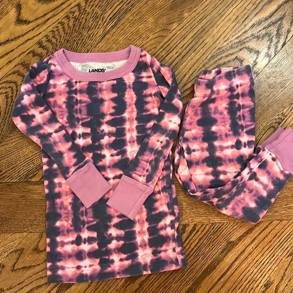Little Girls Lands End Pajamas